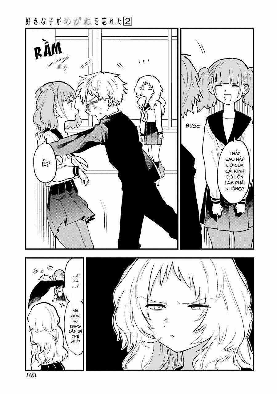 Cô Bạn Gái Mà Mình Thích Lại Quên Mang Kính Mất Rồi Chapter 29 trang 4