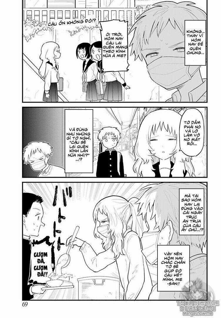 Cô Bạn Gái Mà Mình Thích Lại Quên Mang Kính Mất Rồi Chapter 4 trang 3