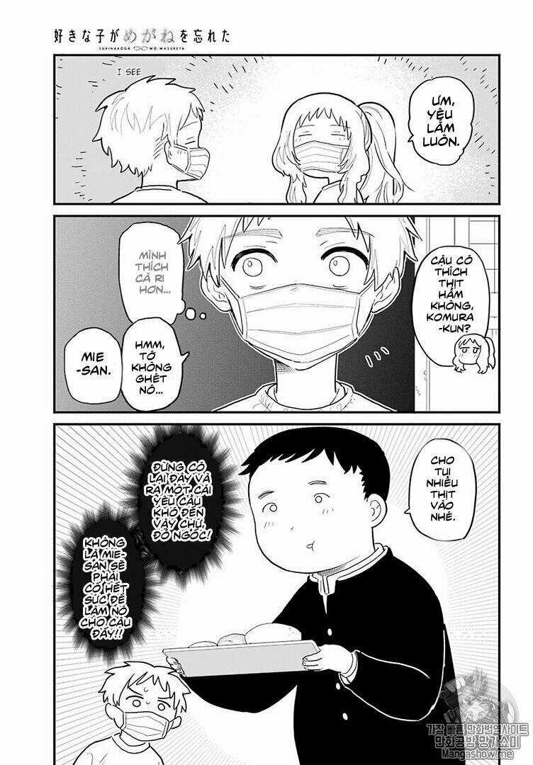 Cô Bạn Gái Mà Mình Thích Lại Quên Mang Kính Mất Rồi Chapter 4 trang 7