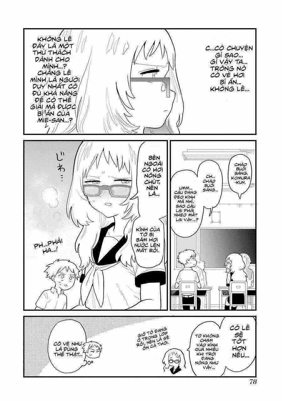 Cô Bạn Gái Mà Mình Thích Lại Quên Mang Kính Mất Rồi Chapter 6 trang 2