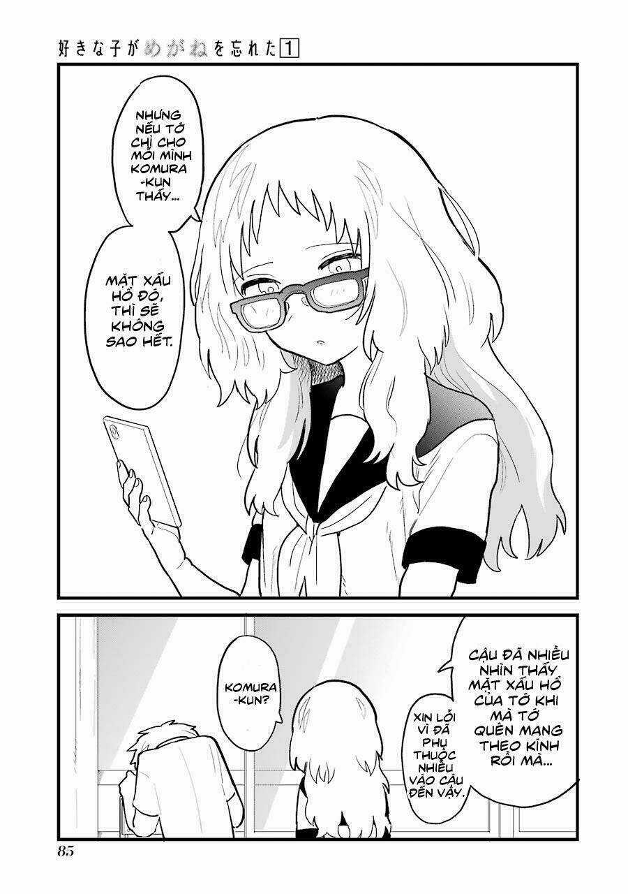 Cô Bạn Gái Mà Mình Thích Lại Quên Mang Kính Mất Rồi Chapter 7 trang 3