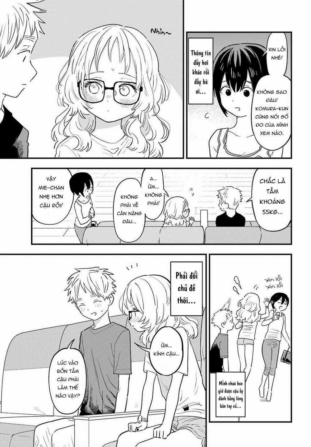 Cô Bạn Gái Mà Mình Thích Lại Quên Mang Kính Mất Rồi Chapter 77 trang 9