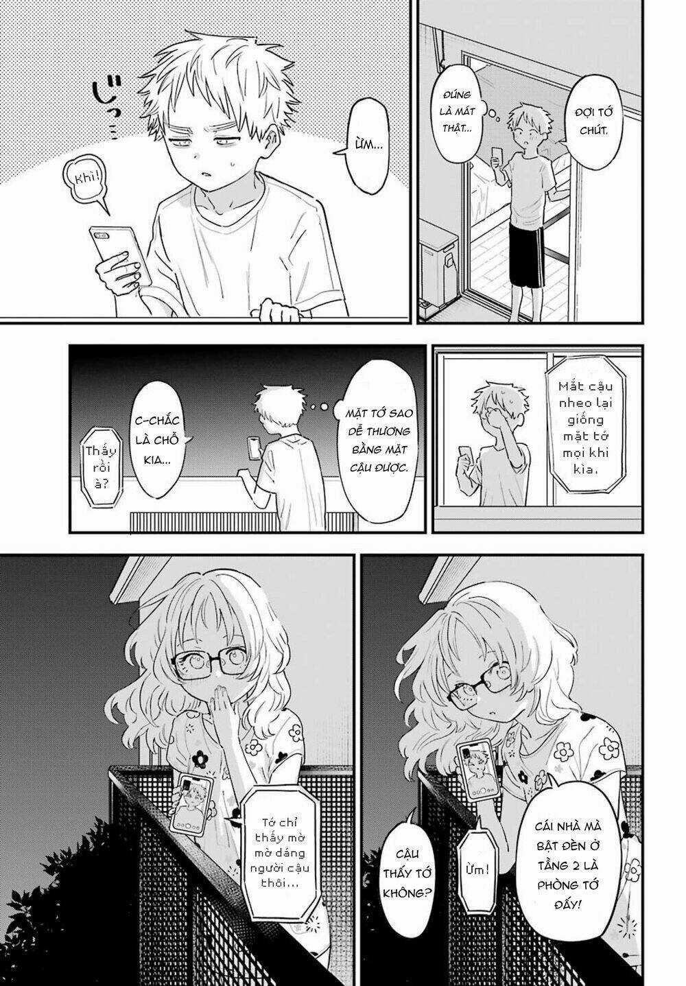 Cô Bạn Gái Mà Mình Thích Lại Quên Mang Kính Mất Rồi Chapter 78 trang 11