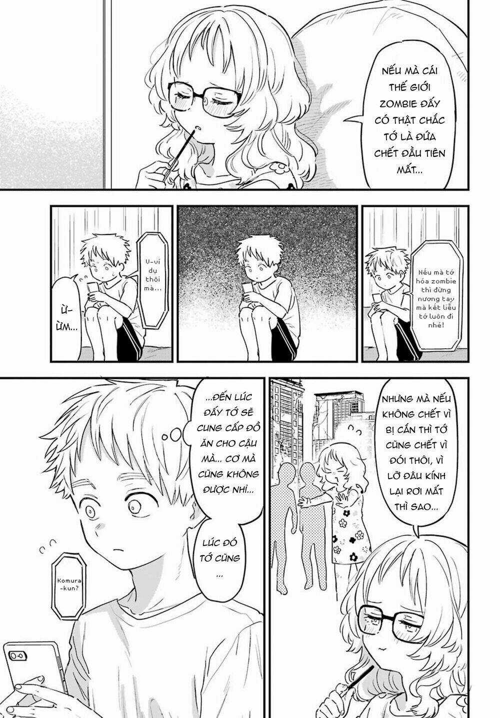 Cô Bạn Gái Mà Mình Thích Lại Quên Mang Kính Mất Rồi Chapter 78 trang 9