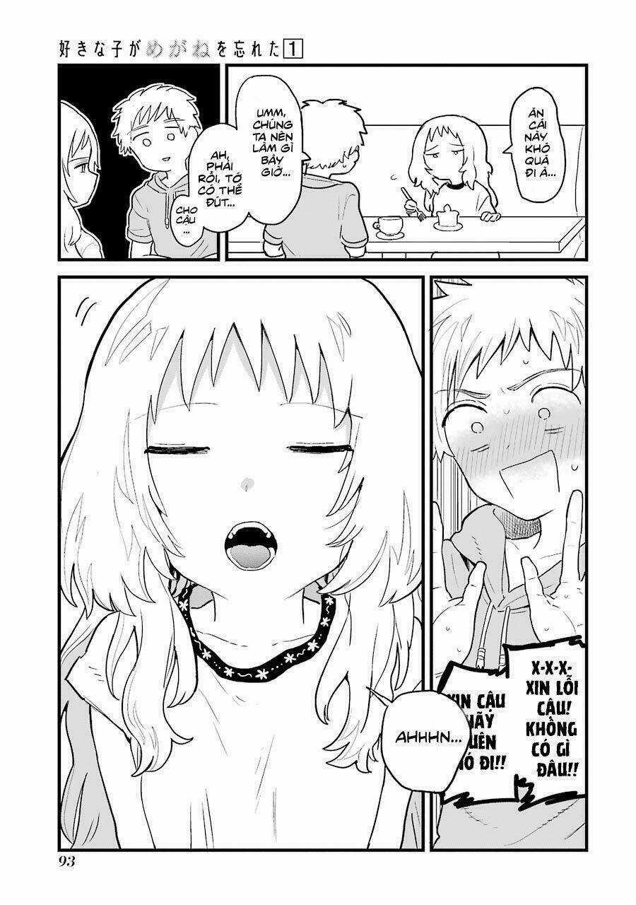 Cô Bạn Gái Mà Mình Thích Lại Quên Mang Kính Mất Rồi Chapter 9 trang 3