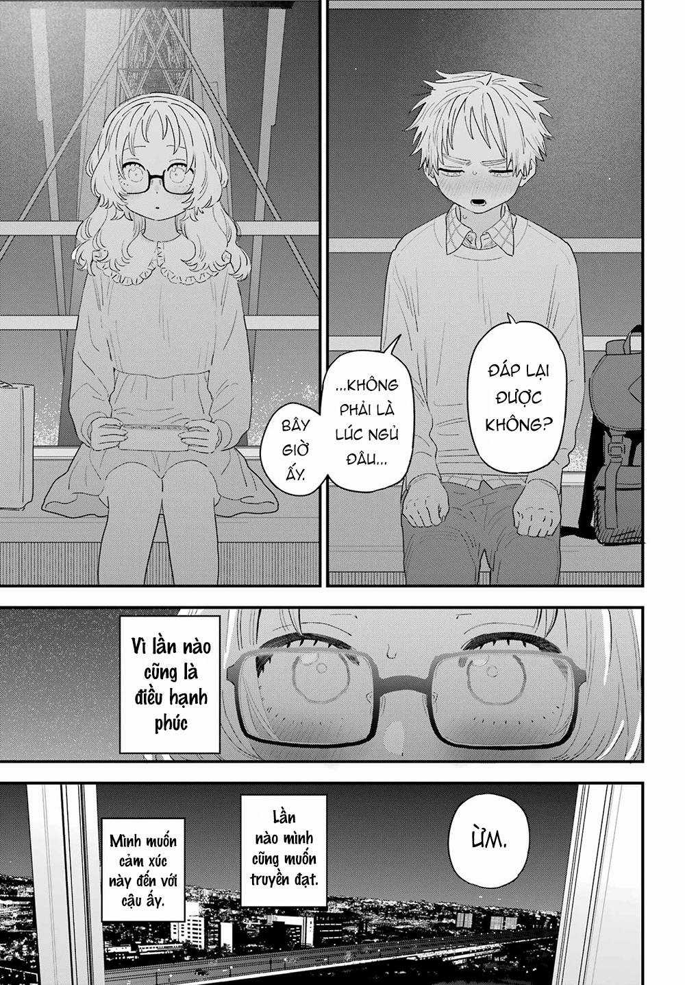 Cô Bạn Gái Mà Mình Thích Lại Quên Mang Theo Kính Mất Rồi Chapter 109 trang 17