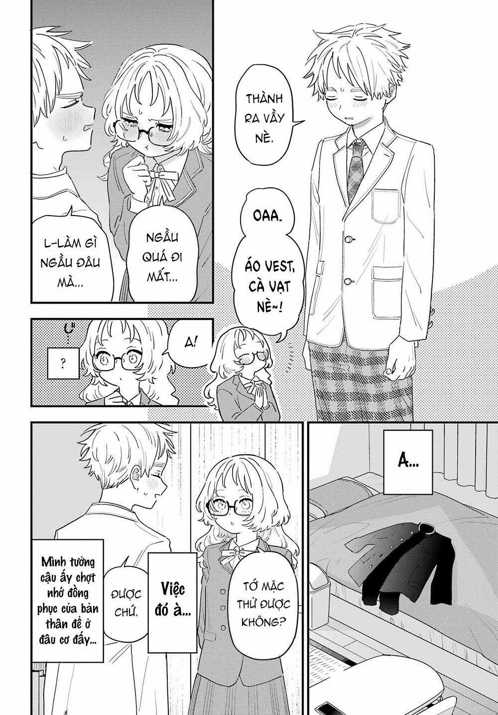 Cô Bạn Gái Mà Mình Thích Lại Quên Mang Theo Kính Mất Rồi Chapter 110 trang 8