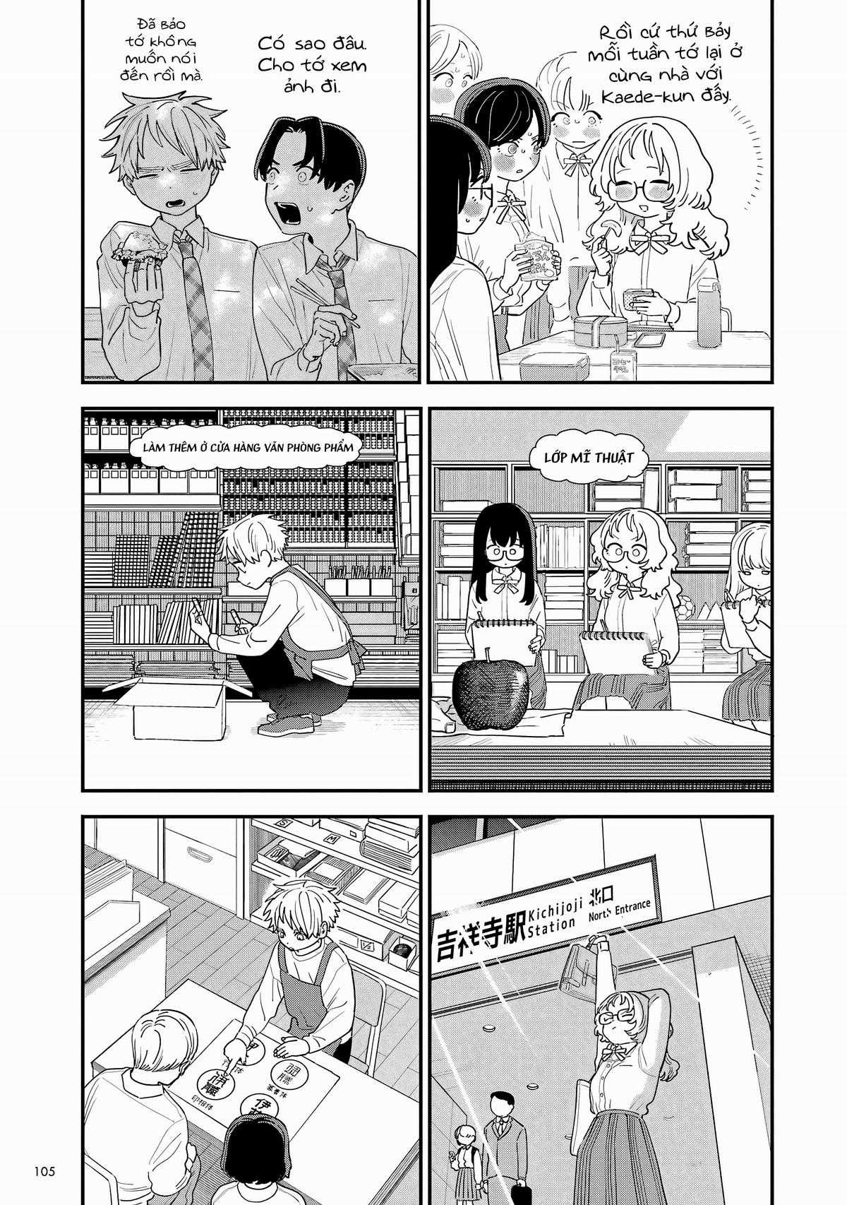 Cô Bạn Gái Mà Mình Thích Lại Quên Mang Theo Kính Mất Rồi Chapter 12 trang 3