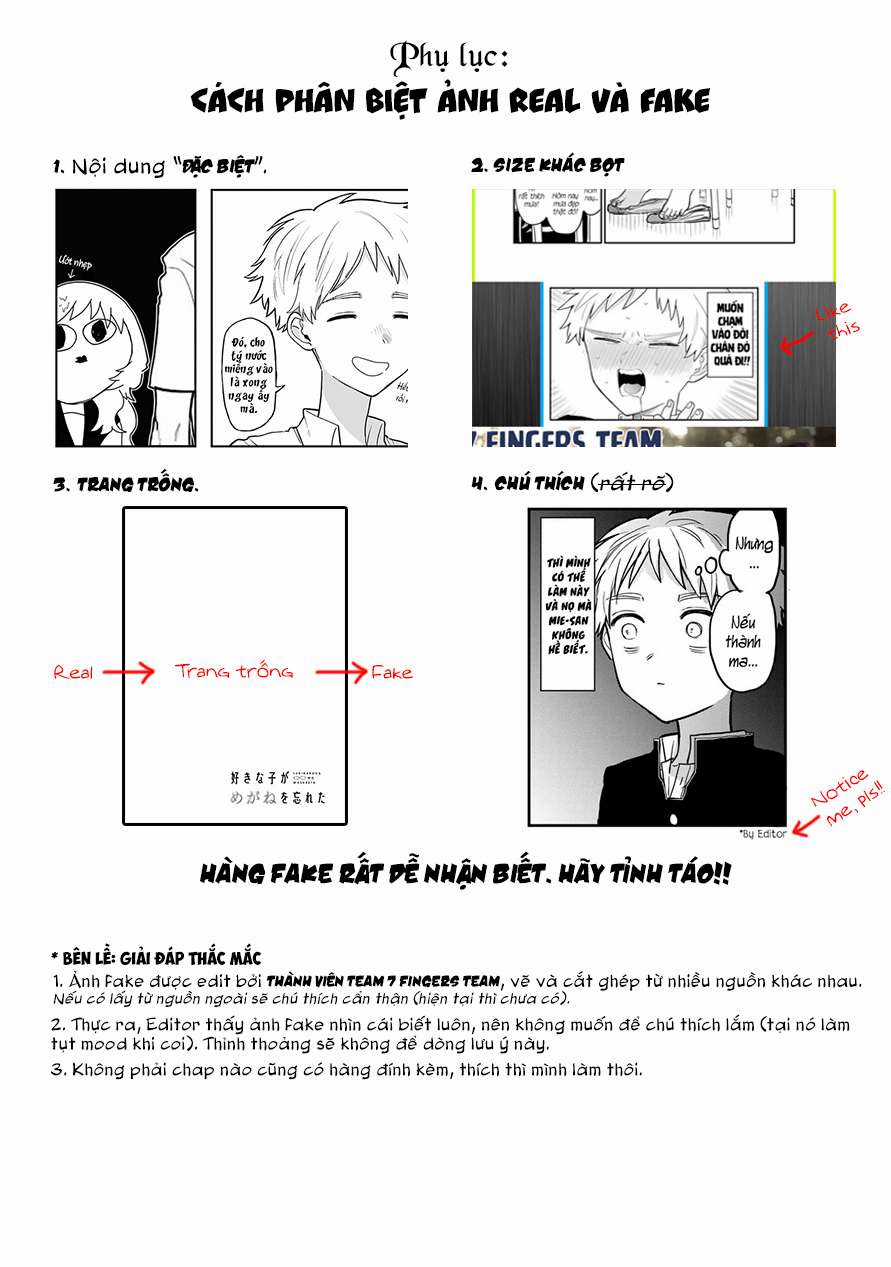 Cô Bạn Gái Mà Mình Thích Lại Quên Mang Theo Kính Mất Rồi Chapter 53 trang 6