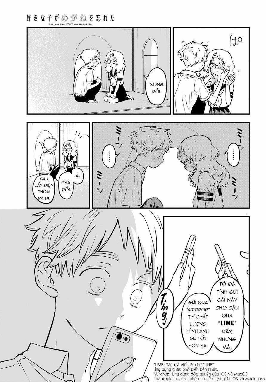 Cô Bạn Gái Mà Mình Thích Lại Quên Mang Theo Kính Mất Rồi Chapter 6 trang 13