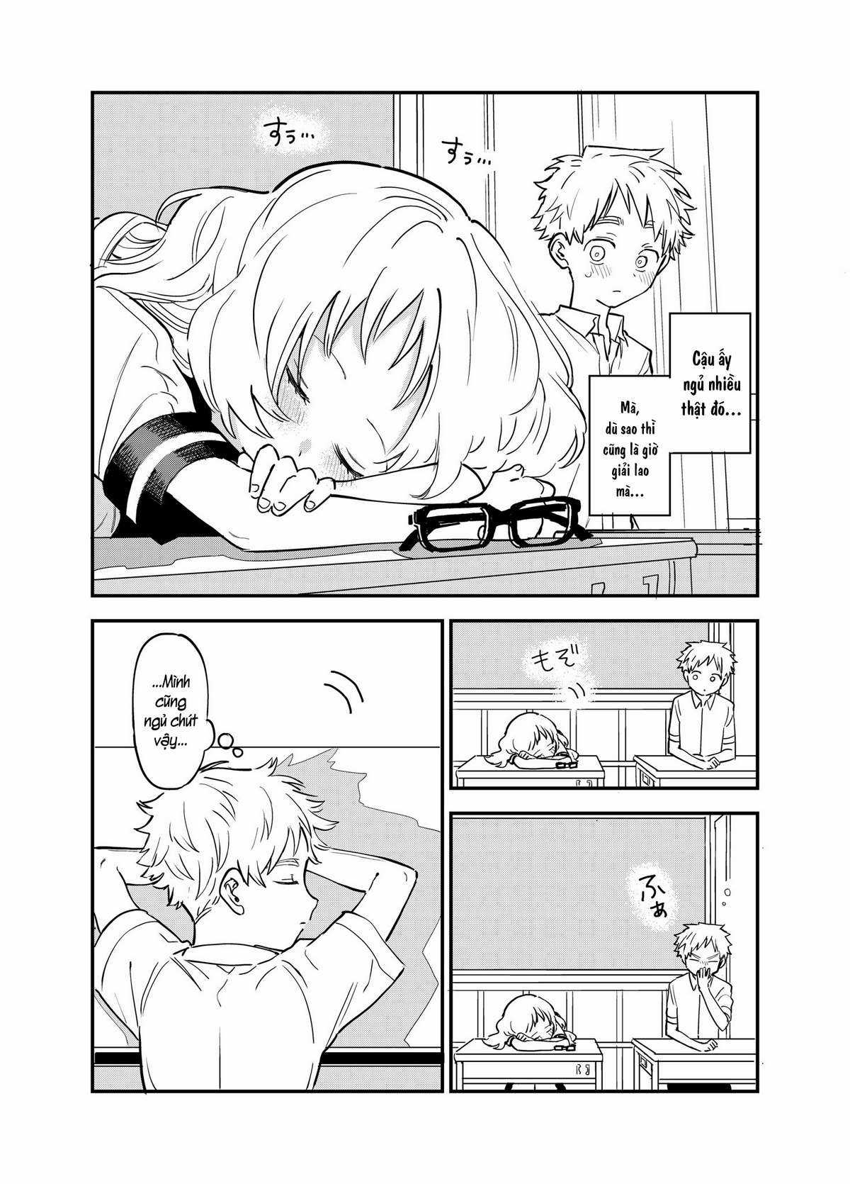 Cô Bạn Gái Mà Mình Thích Lại Quên Mang Theo Kính Mất Rồi Chapter 67 trang 2