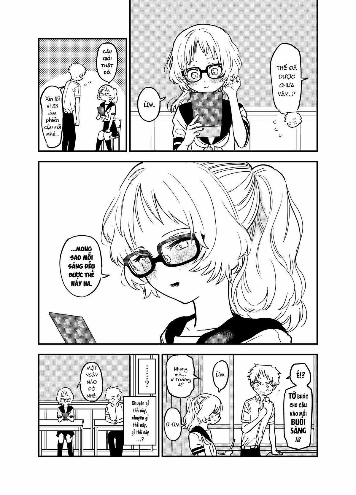 Cô Bạn Gái Mà Mình Thích Lại Quên Mang Theo Kính Mất Rồi Chapter 68 trang 4