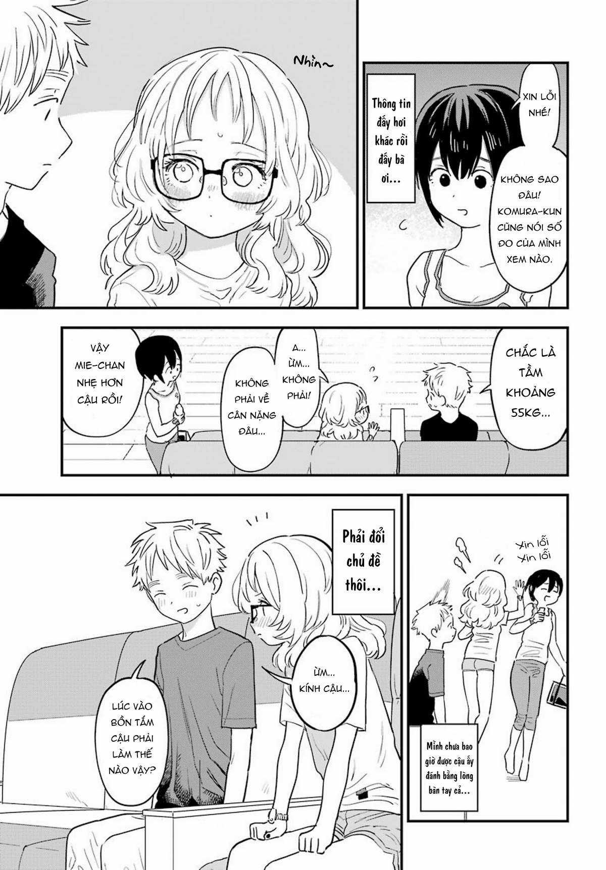 Cô Bạn Gái Mà Mình Thích Lại Quên Mang Theo Kính Mất Rồi Chapter 77 trang 9