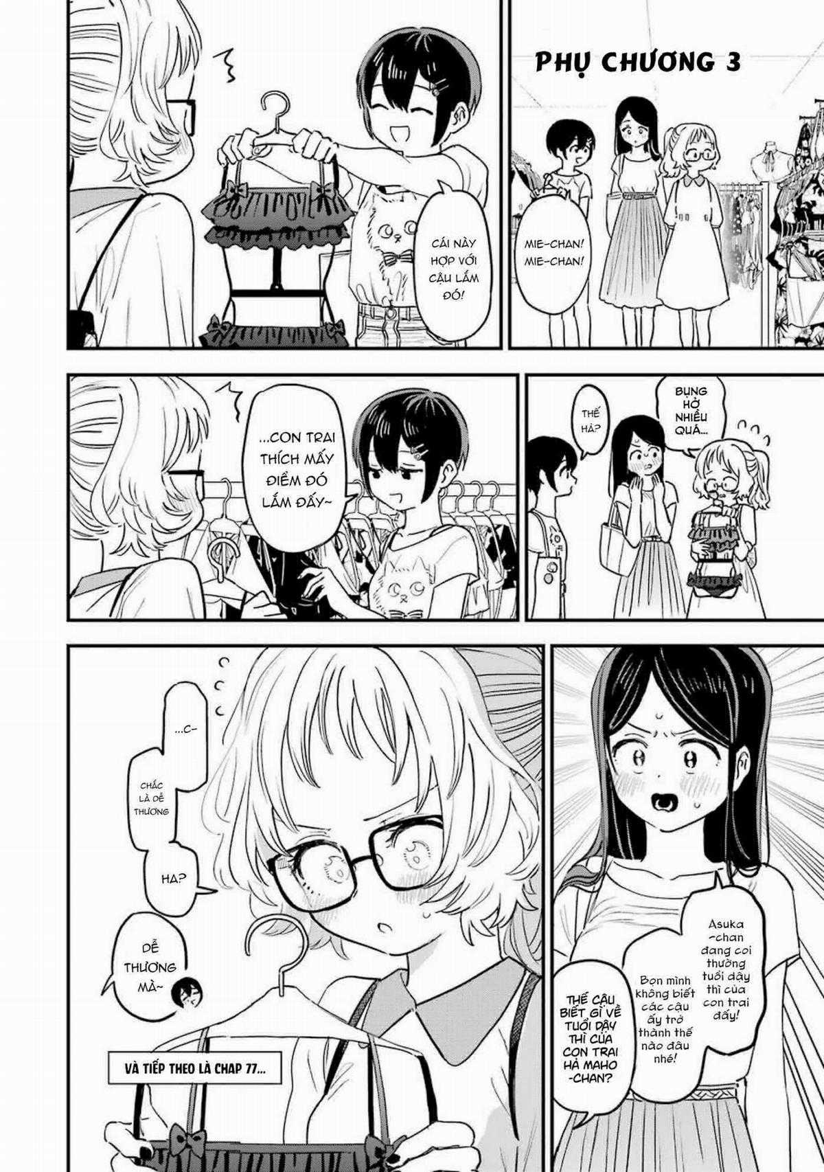 Cô Bạn Gái Mà Mình Thích Lại Quên Mang Theo Kính Mất Rồi Chapter 8 trang 4