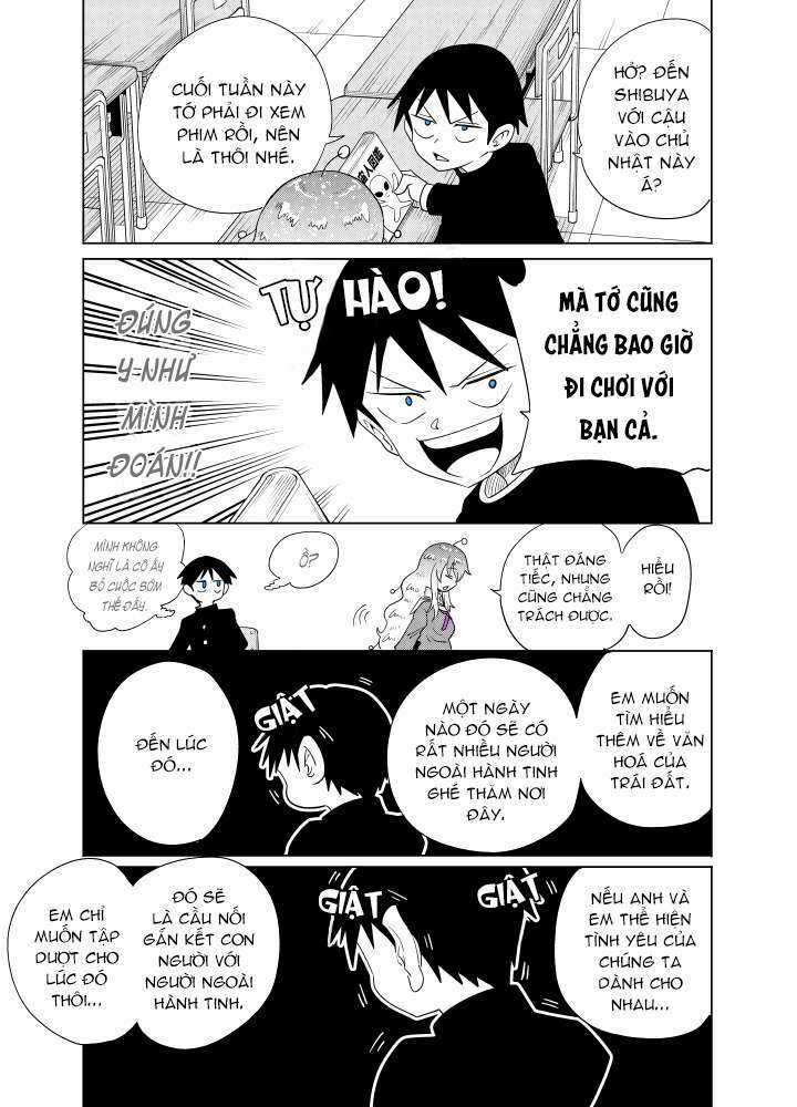 Cô Bạn Gái Ngoài Hành Tinh Của Tôi Thật Đáng Sợ Chapter 11 trang 3