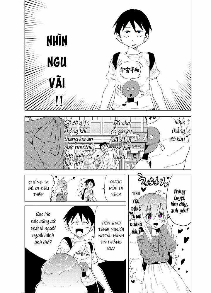 Cô Bạn Gái Ngoài Hành Tinh Của Tôi Thật Đáng Sợ Chapter 12 trang 2