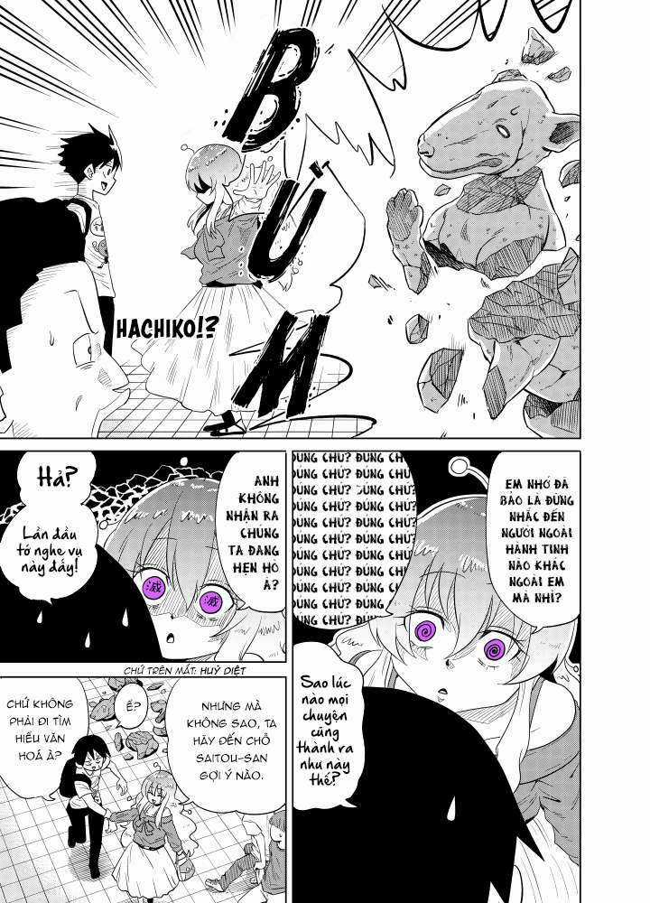 Cô Bạn Gái Ngoài Hành Tinh Của Tôi Thật Đáng Sợ Chapter 12 trang 3