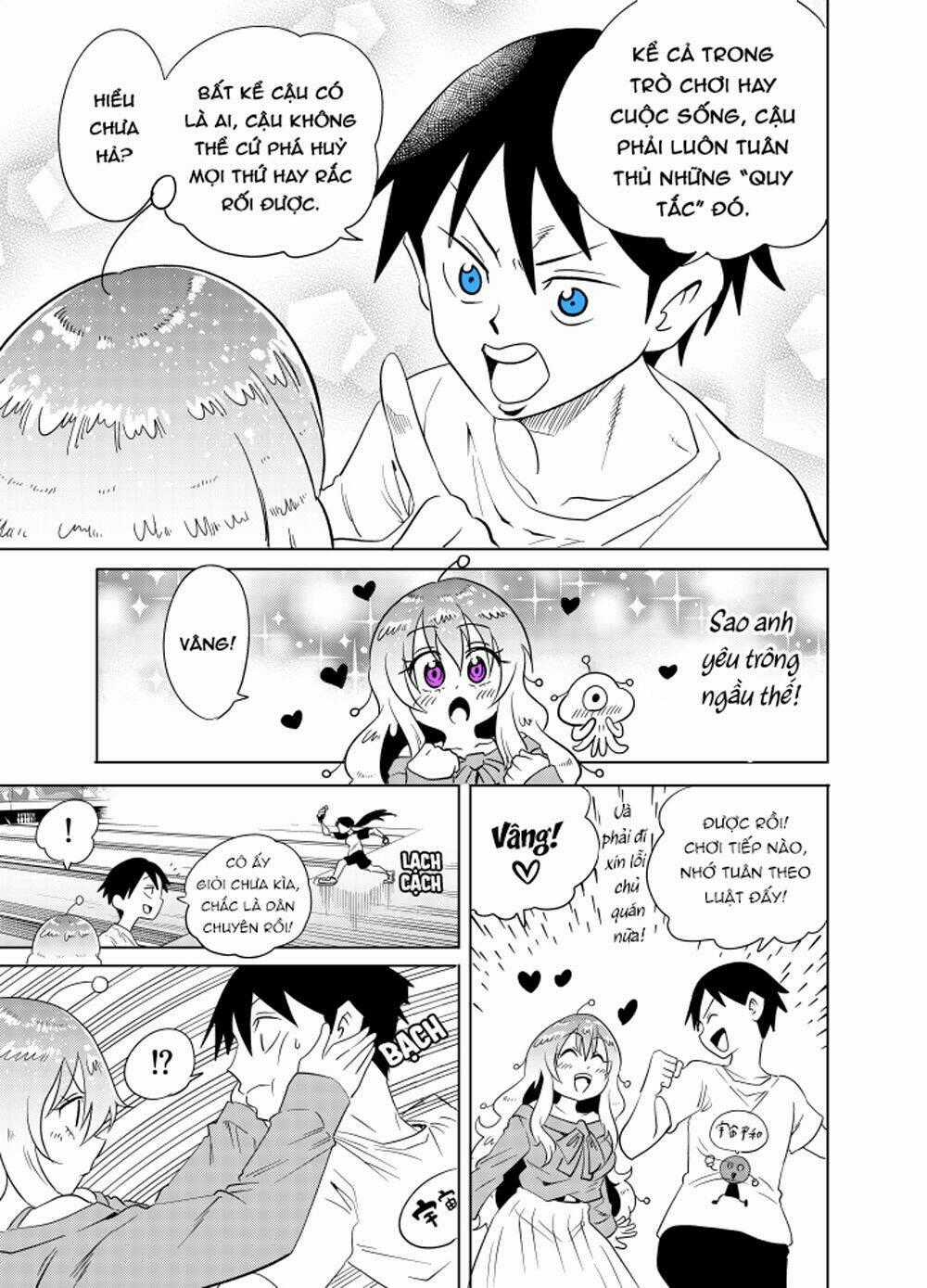 Cô Bạn Gái Ngoài Hành Tinh Của Tôi Thật Đáng Sợ Chapter 13 trang 3