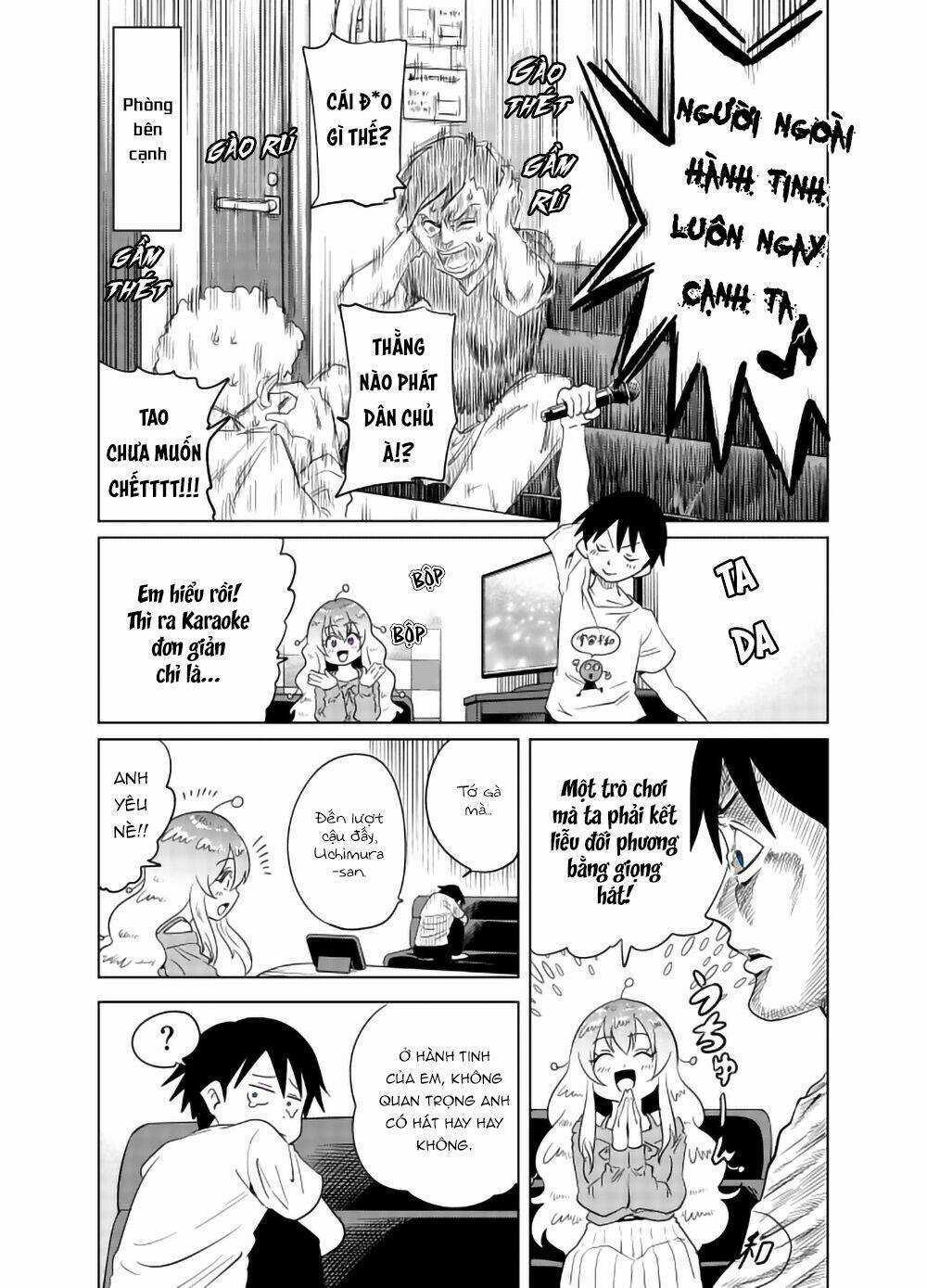 Cô Bạn Gái Ngoài Hành Tinh Của Tôi Thật Đáng Sợ Chapter 14 trang 2