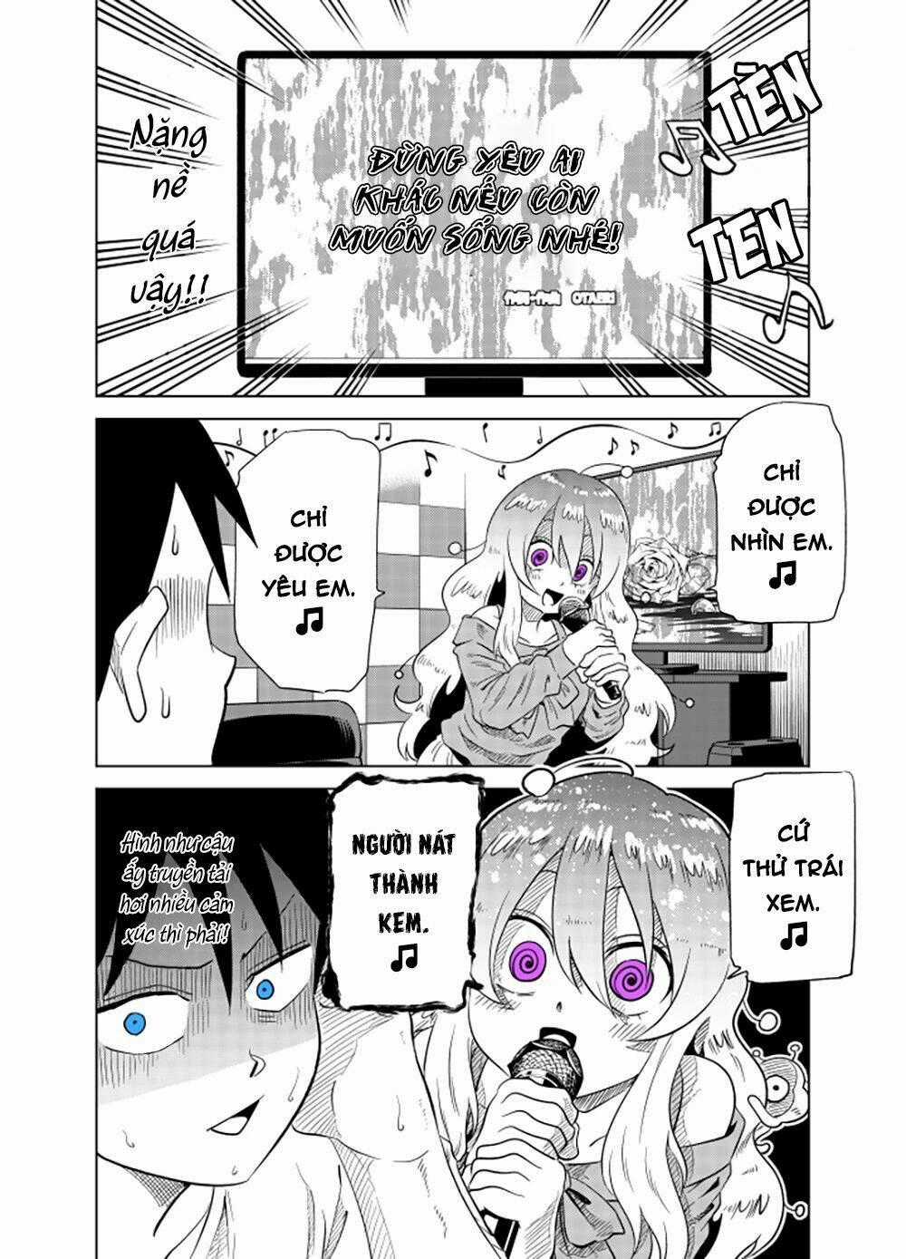 Cô Bạn Gái Ngoài Hành Tinh Của Tôi Thật Đáng Sợ Chapter 14 trang 4