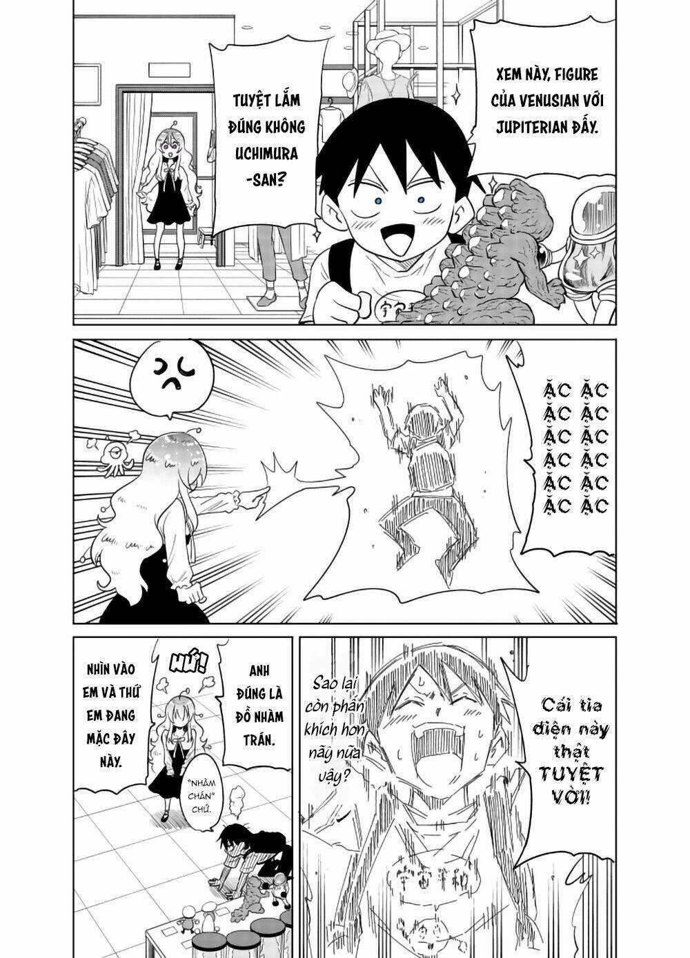 Cô Bạn Gái Ngoài Hành Tinh Của Tôi Thật Đáng Sợ Chapter 16 trang 2