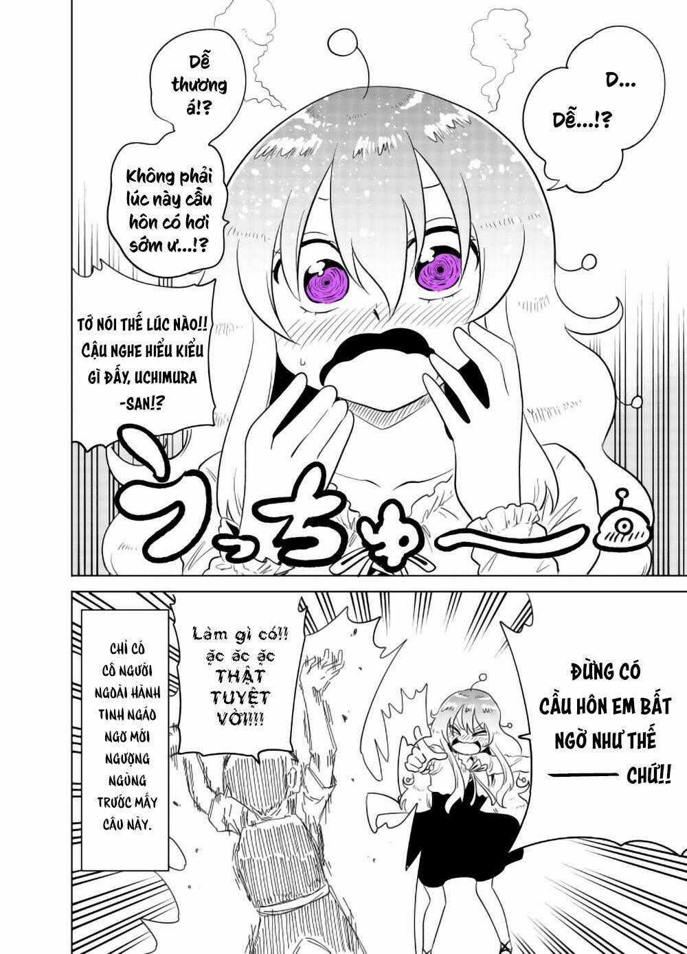 Cô Bạn Gái Ngoài Hành Tinh Của Tôi Thật Đáng Sợ Chapter 16 trang 4