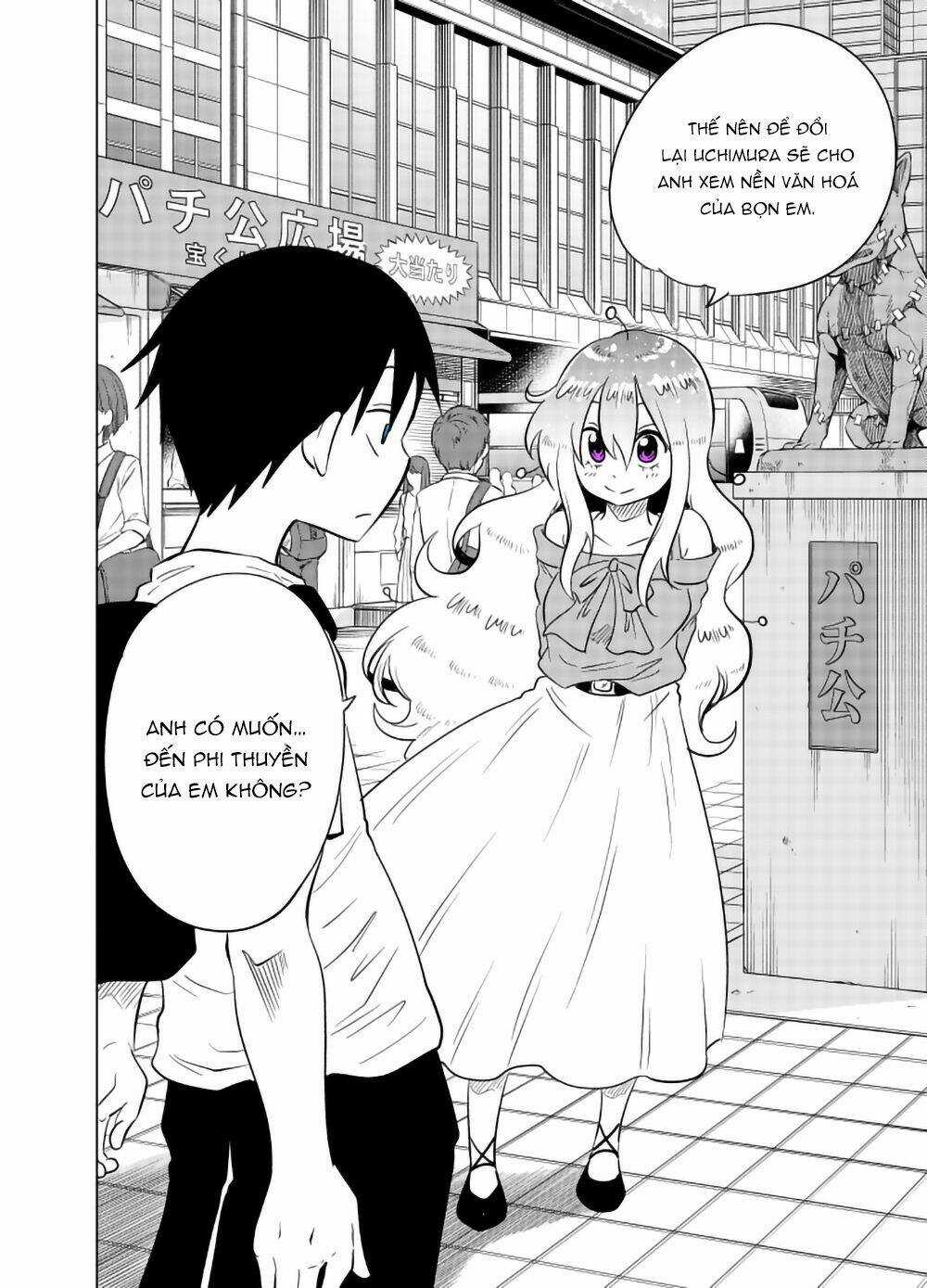 Cô Bạn Gái Ngoài Hành Tinh Của Tôi Thật Đáng Sợ Chapter 17 trang 2