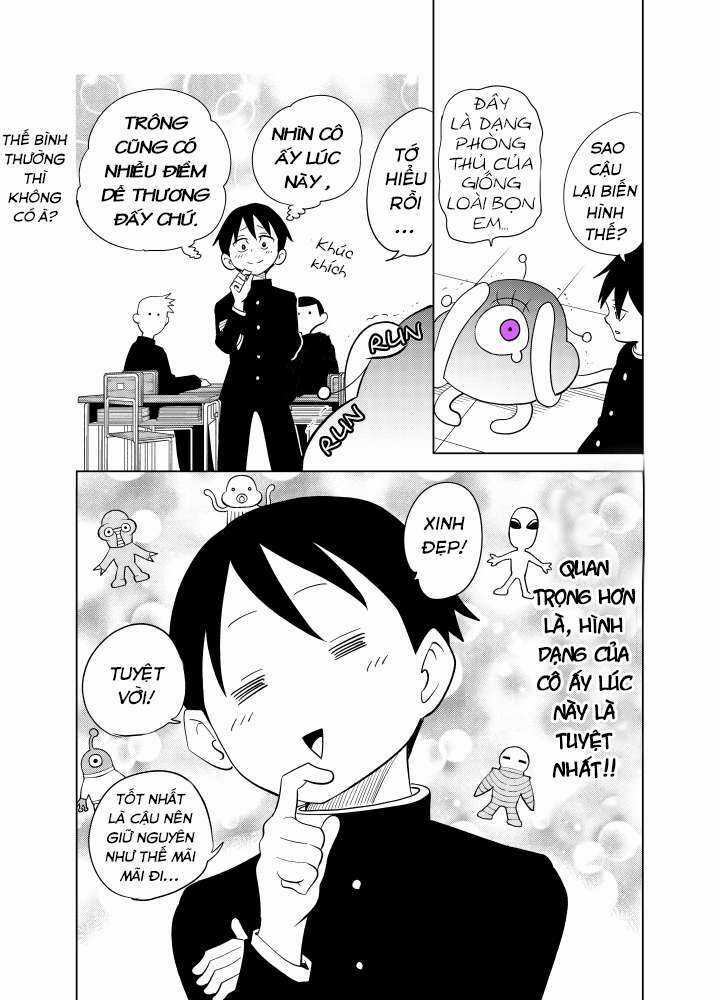 Cô Bạn Gái Ngoài Hành Tinh Của Tôi Thật Đáng Sợ Chapter 4 trang 2