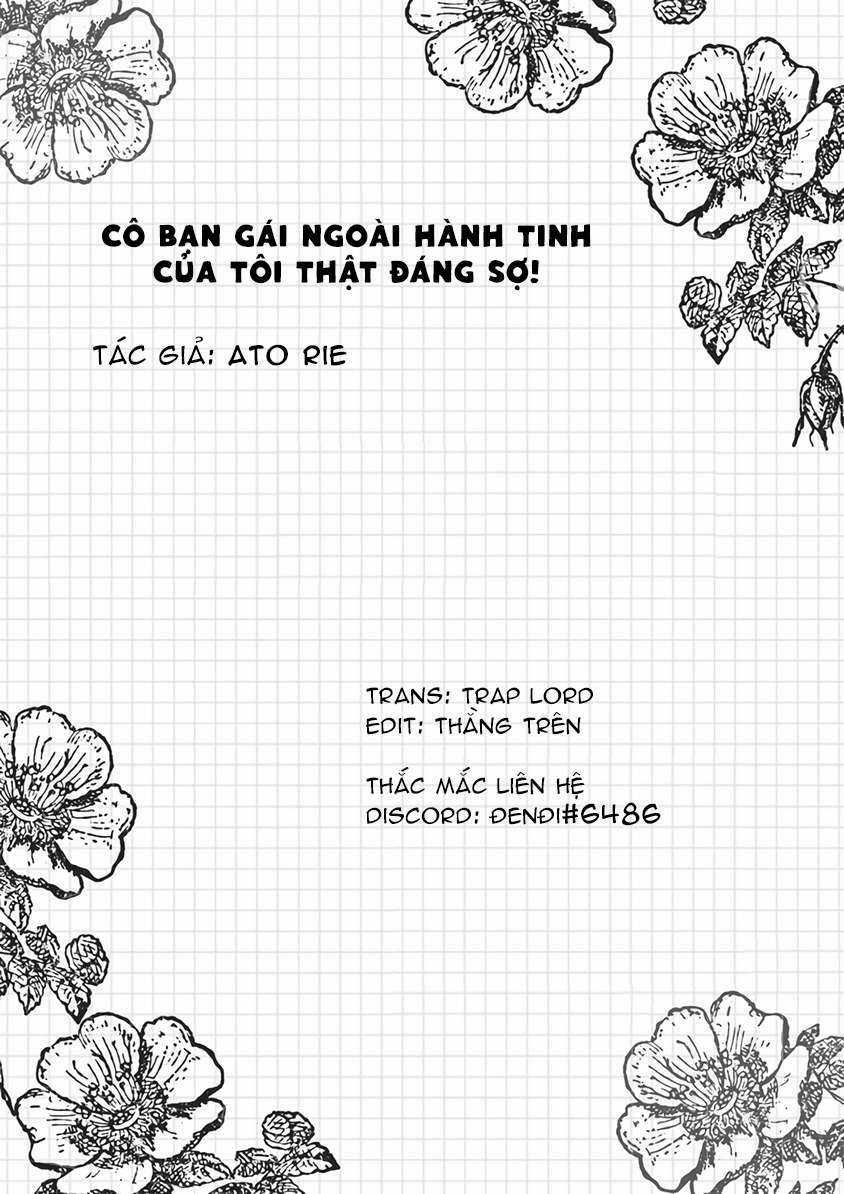 Cô Bạn Gái Ngoài Hành Tinh Của Tôi Thật Đáng Sợ Chapter 8 trang 5