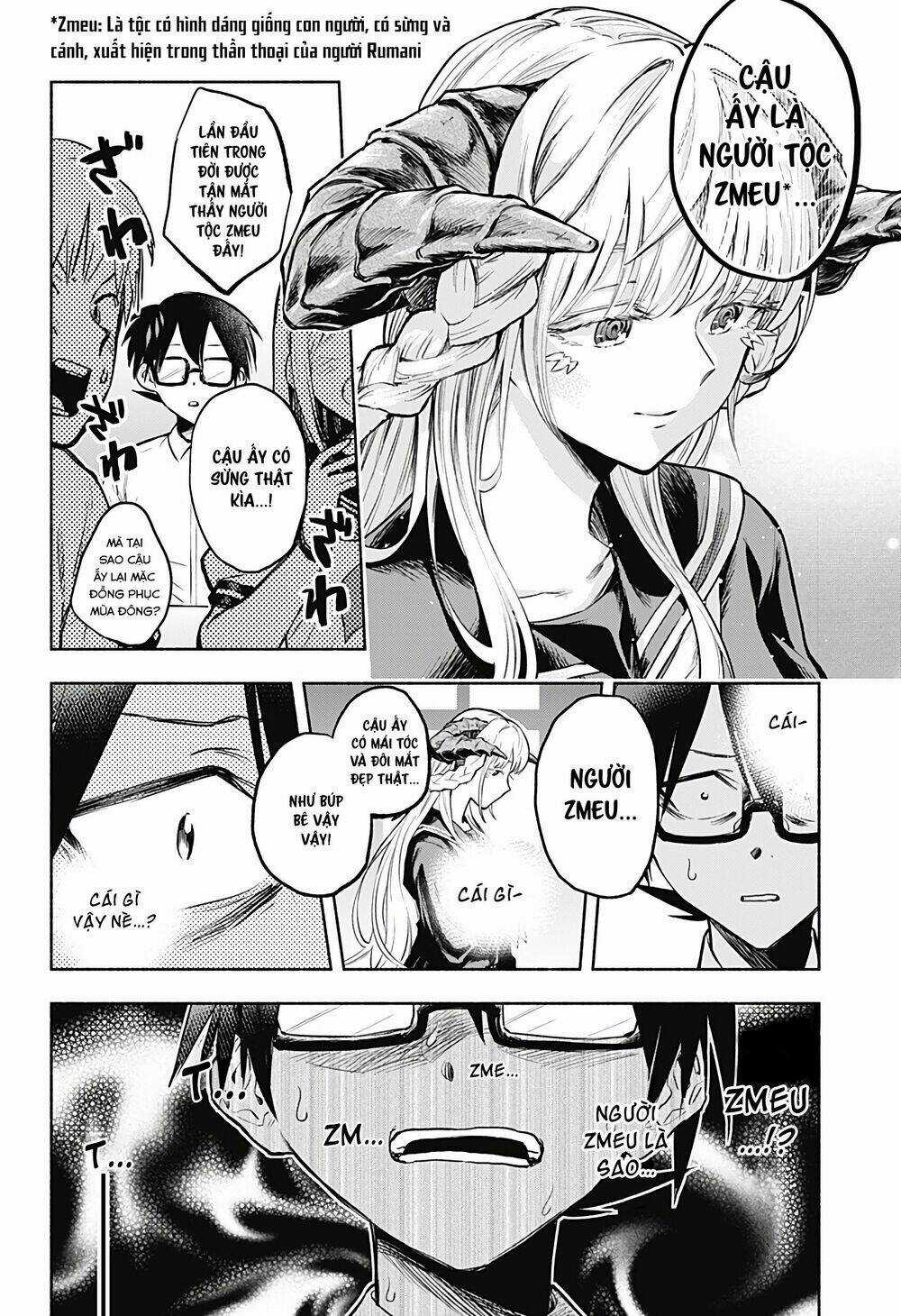 Cô Bạn Rồng Mới Chuyển Tới Nổi Bật Hơn Cả Tôi Chapter 1 trang 13