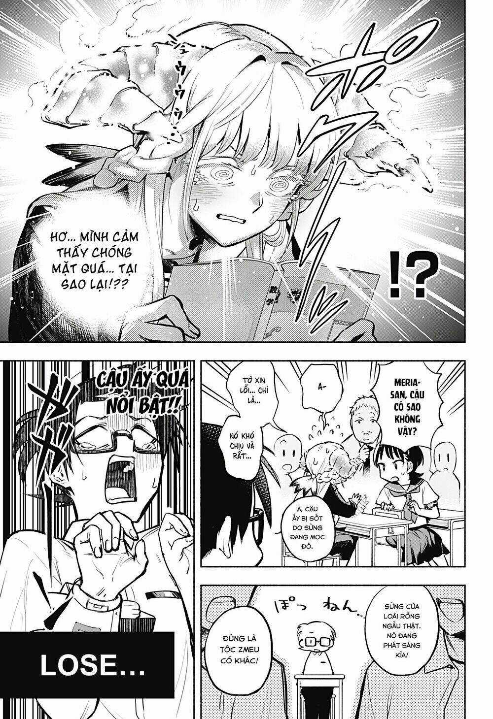 Cô Bạn Rồng Mới Chuyển Tới Nổi Bật Hơn Cả Tôi Chapter 1 trang 18