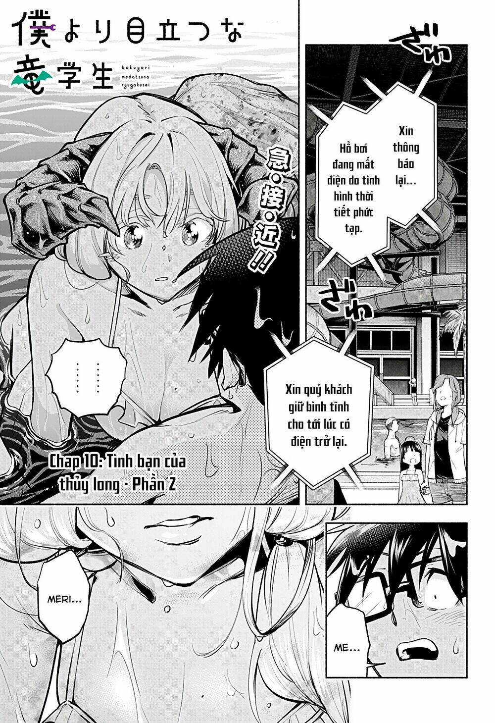 Cô Bạn Rồng Mới Chuyển Tới Nổi Bật Hơn Cả Tôi Chapter 10 trang 3