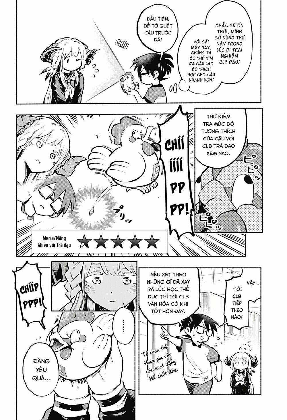 Cô Bạn Rồng Mới Chuyển Tới Nổi Bật Hơn Cả Tôi Chapter 3 trang 10