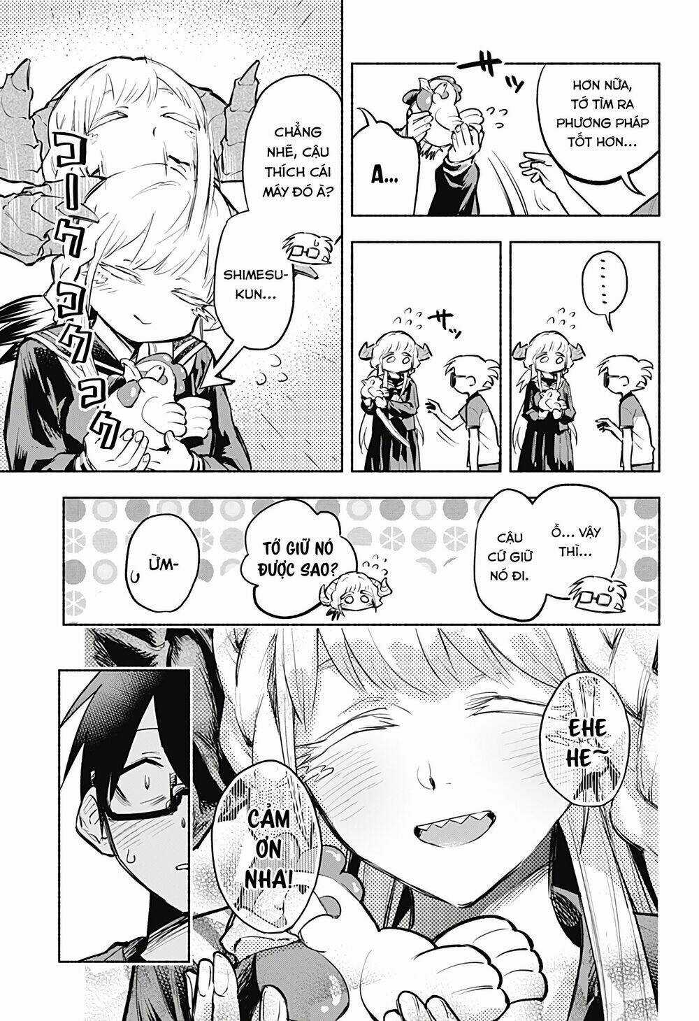 Cô Bạn Rồng Mới Chuyển Tới Nổi Bật Hơn Cả Tôi Chapter 3 trang 23