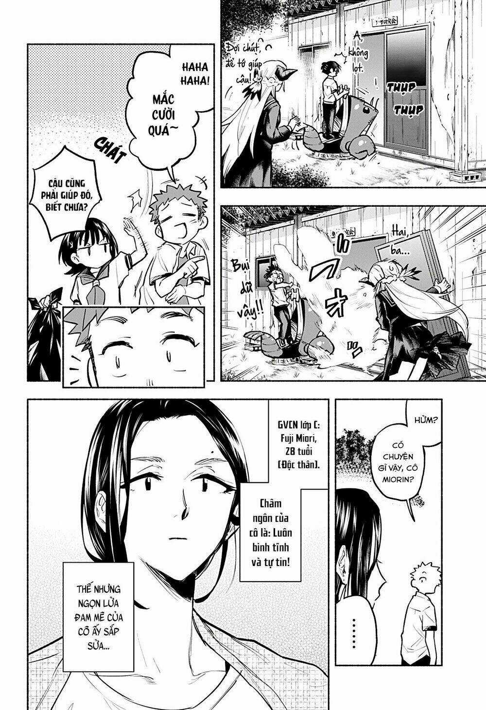 Cô Bạn Rồng Mới Chuyển Tới Nổi Bật Hơn Cả Tôi Chapter 4 trang 12