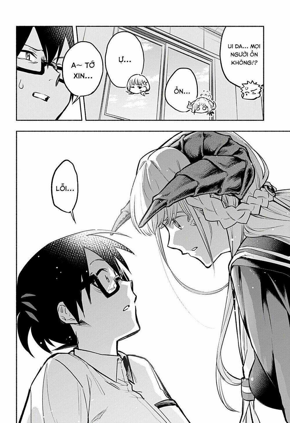 Cô Bạn Rồng Mới Chuyển Tới Nổi Bật Hơn Cả Tôi Chapter 4 trang 18