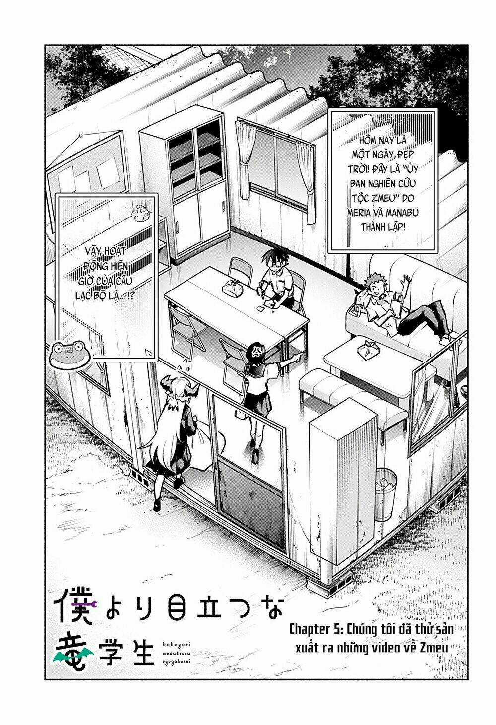 Cô Bạn Rồng Mới Chuyển Tới Nổi Bật Hơn Cả Tôi Chapter 5 trang 3