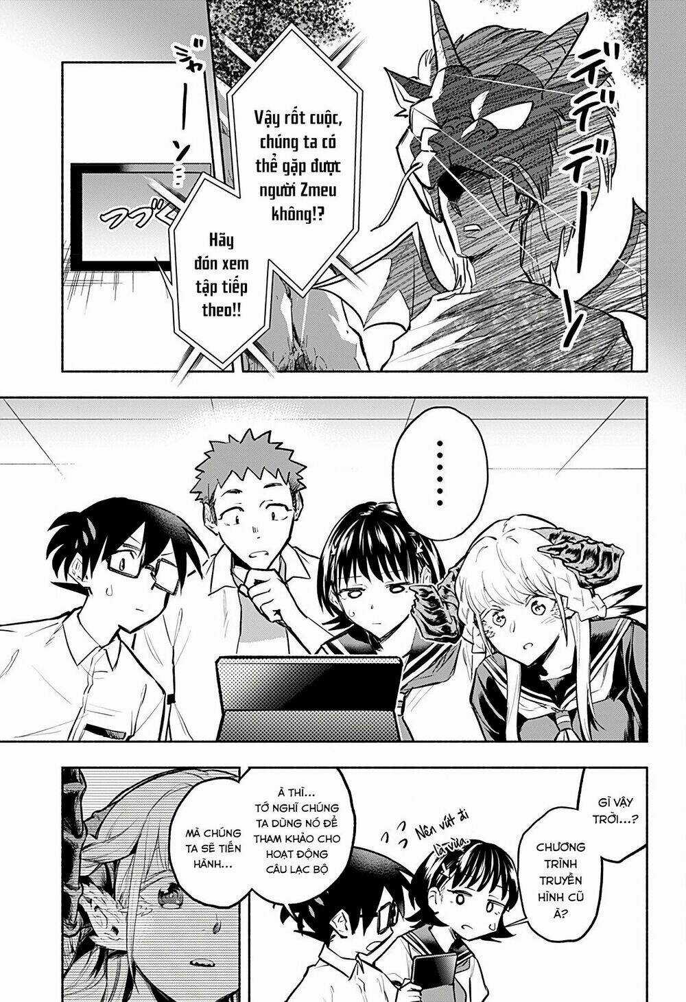 Cô Bạn Rồng Mới Chuyển Tới Nổi Bật Hơn Cả Tôi Chapter 5 trang 5