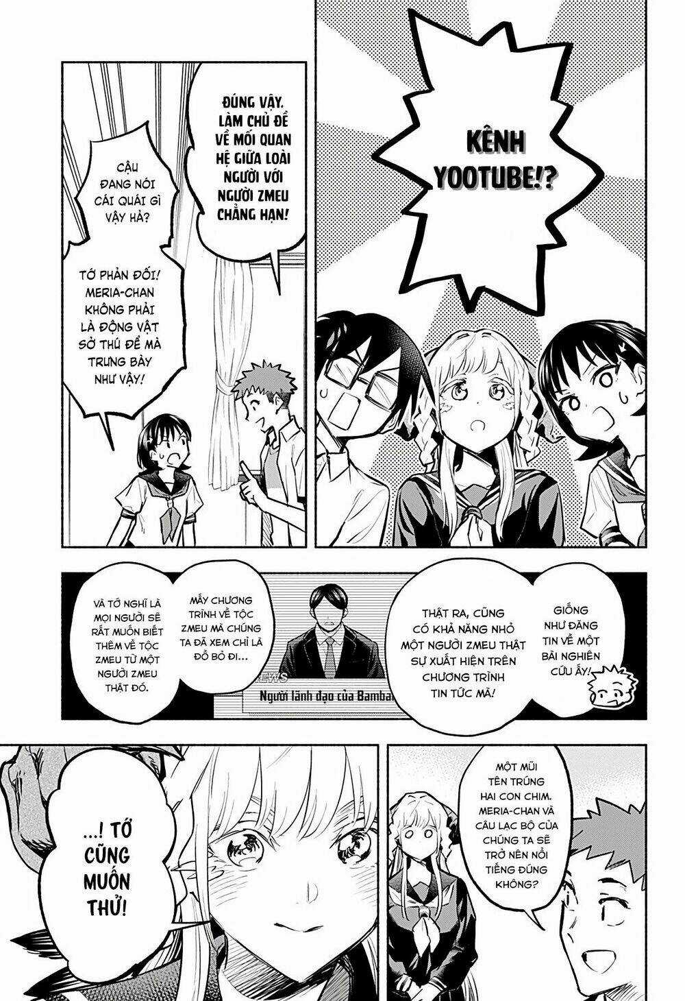 Cô Bạn Rồng Mới Chuyển Tới Nổi Bật Hơn Cả Tôi Chapter 5 trang 7