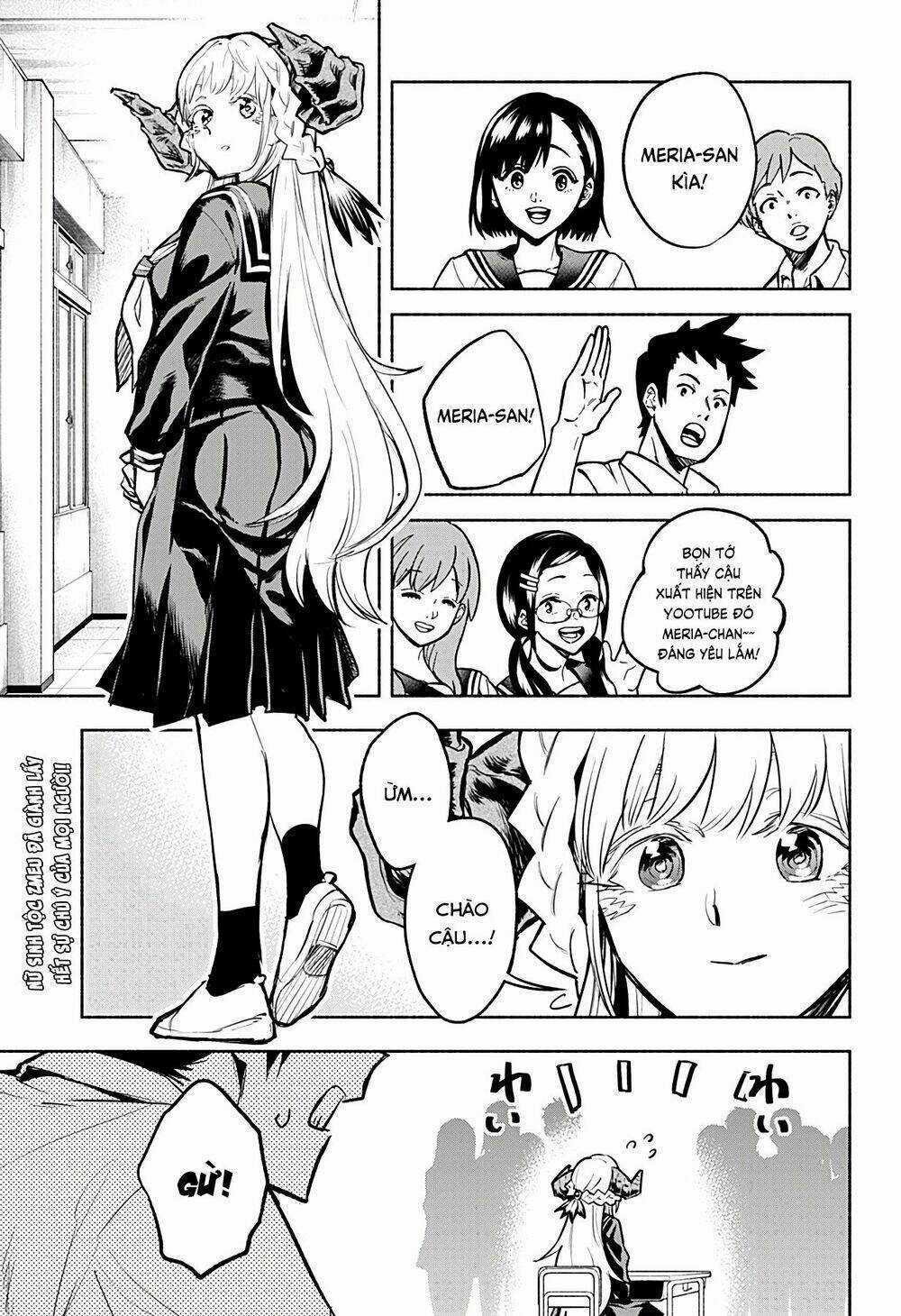 Cô Bạn Rồng Mới Chuyển Tới Nổi Bật Hơn Cả Tôi Chapter 6 trang 3