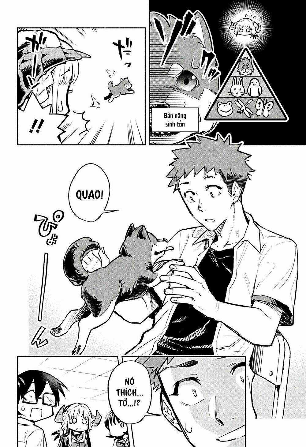 Cô Bạn Rồng Mới Chuyển Tới Nổi Bật Hơn Cả Tôi Chapter 6 trang 8