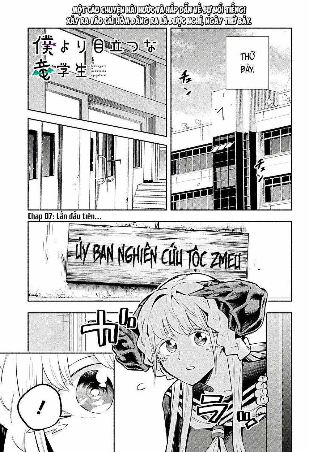 Cô Bạn Rồng Mới Chuyển Tới Nổi Bật Hơn Cả Tôi Chapter 7 trang 3