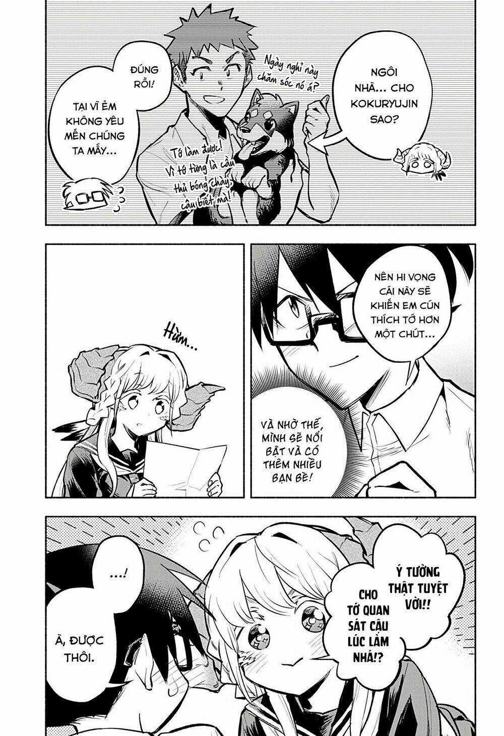 Cô Bạn Rồng Mới Chuyển Tới Nổi Bật Hơn Cả Tôi Chapter 7 trang 5