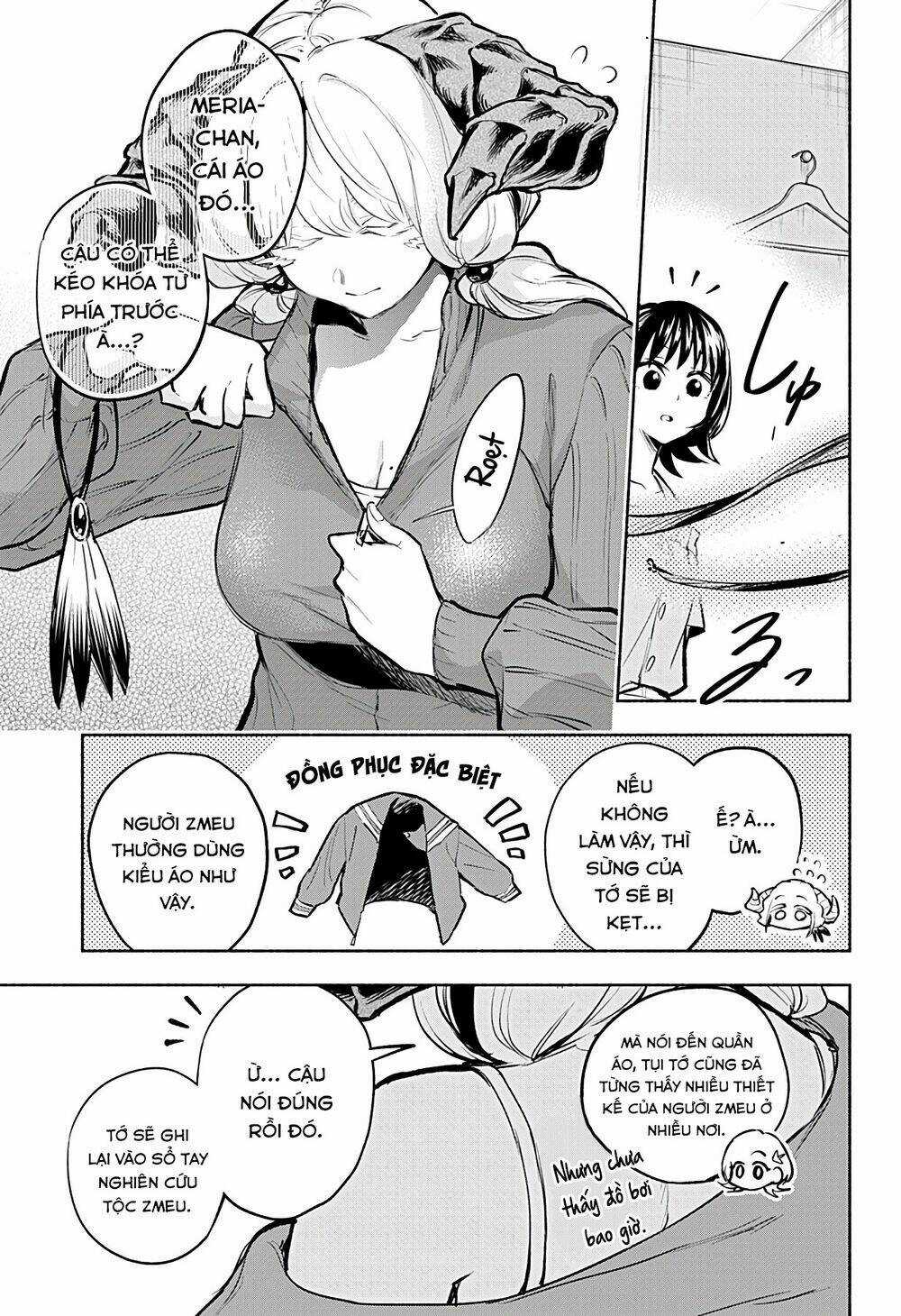 Cô Bạn Rồng Mới Chuyển Tới Nổi Bật Hơn Cả Tôi Chapter 8 trang 13