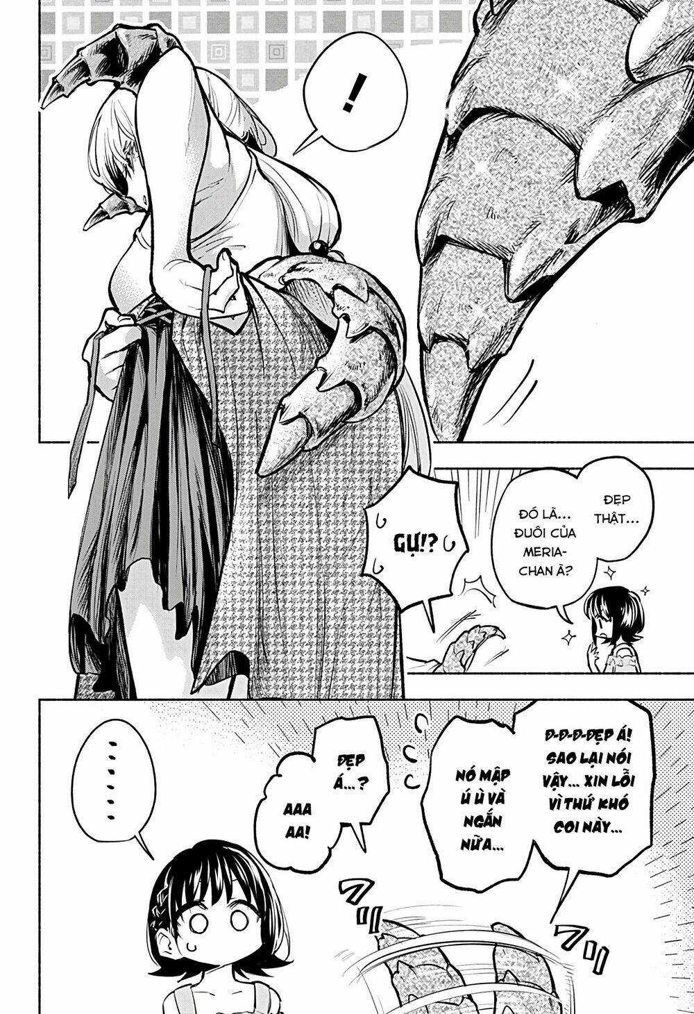 Cô Bạn Rồng Mới Chuyển Tới Nổi Bật Hơn Cả Tôi Chapter 8 trang 14