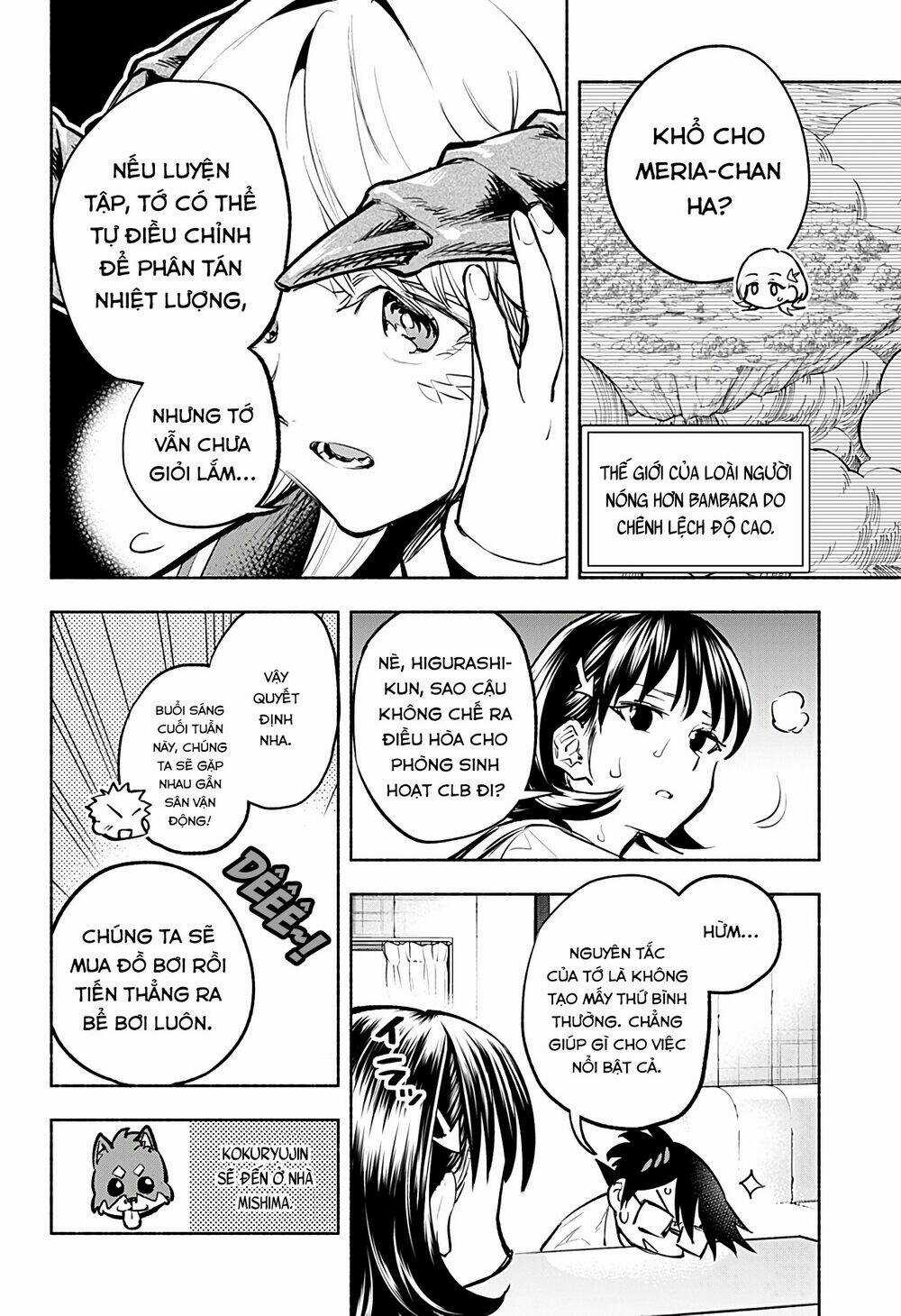 Cô Bạn Rồng Mới Chuyển Tới Nổi Bật Hơn Cả Tôi Chapter 8 trang 4