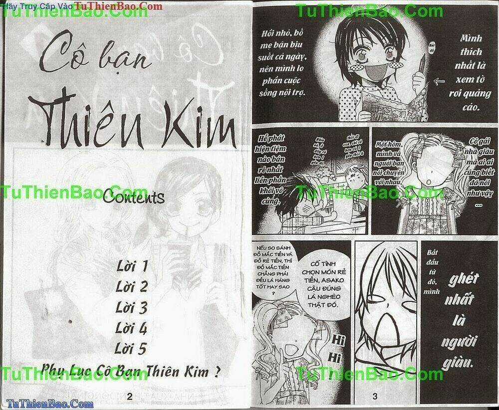 Cô Bạn Thiên Kim Chapter 1 trang 2