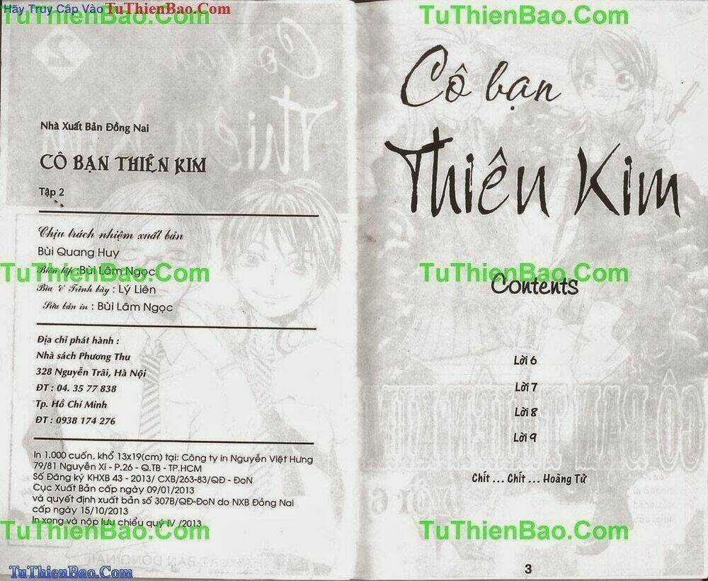 Cô Bạn Thiên Kim Chapter 2 trang 2