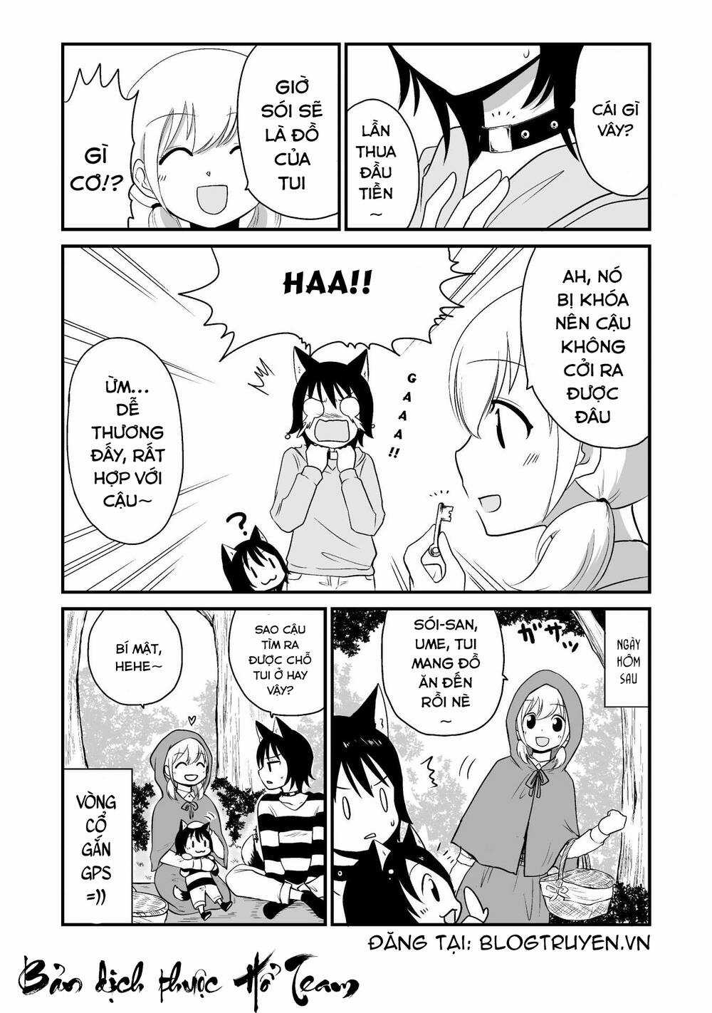 Cô bé quàng khăn đỏ thịt Sói Chapter 5 trang 4