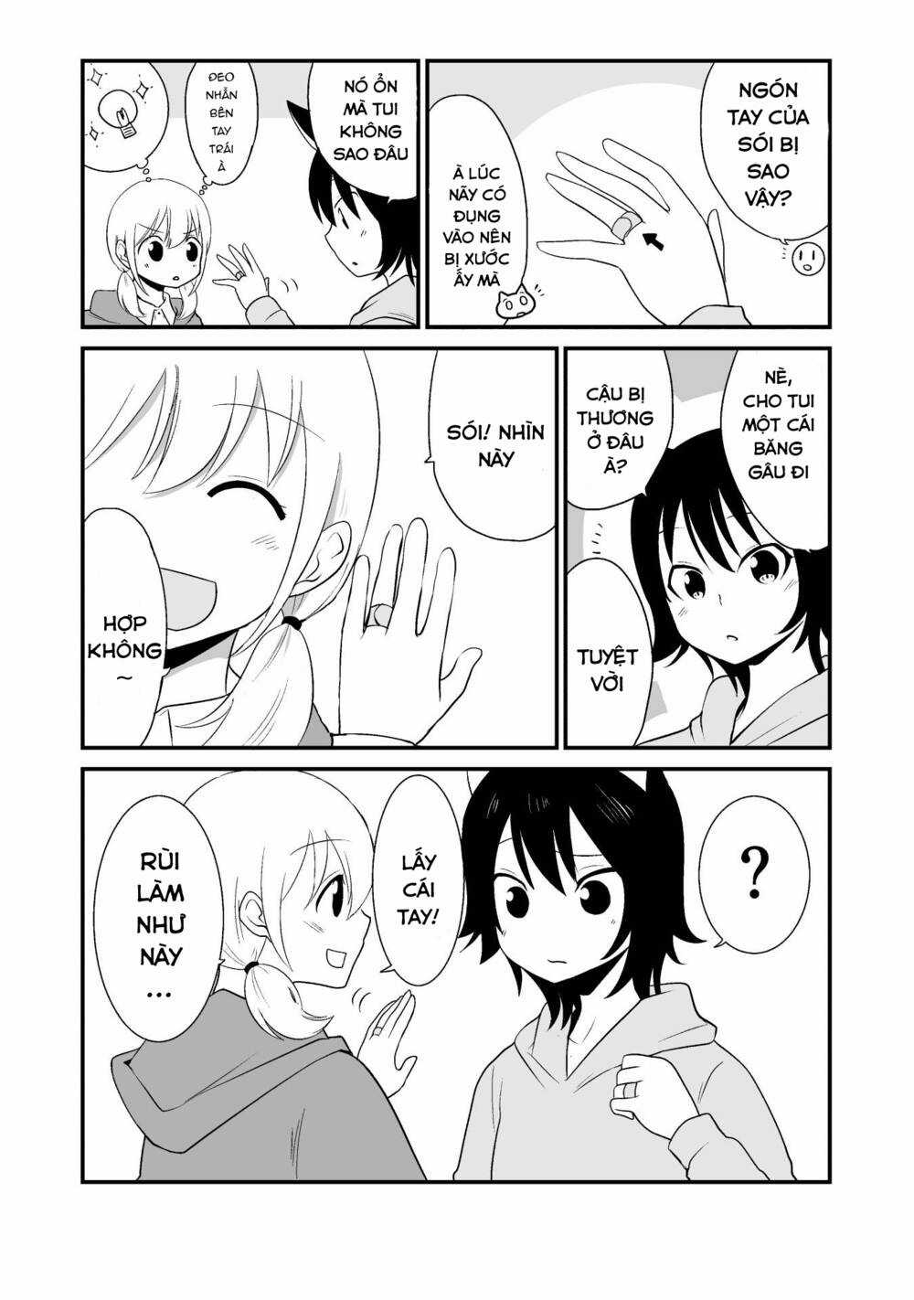 Cô bé quàng khăn đỏ thịt Sói Chapter 9 trang 2